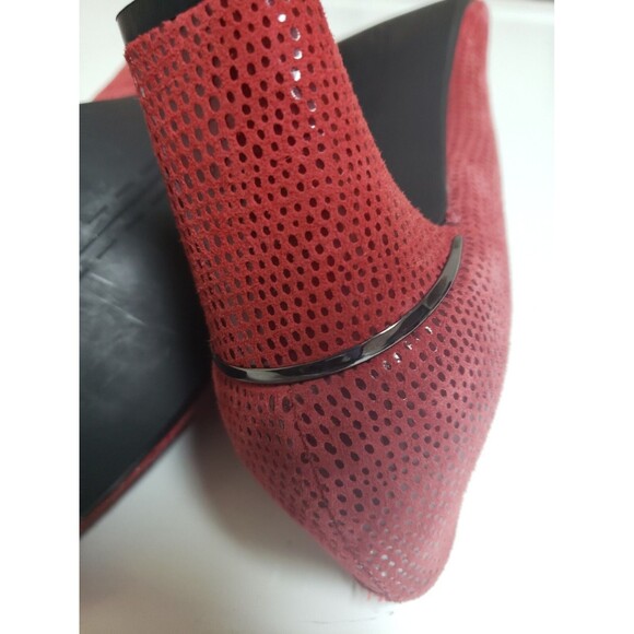 Vaneli Women’s Dark Red Genuine Suede Padded Shoes 9M Office Wedding Guest NWOB - Picture 9 of 11